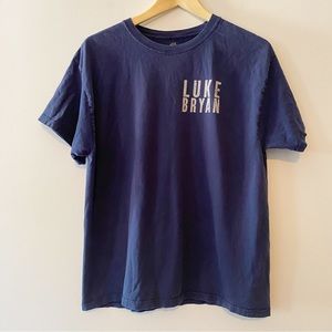 ✨SALE✨ Luke Bryan Blue Faded Graphic Tee